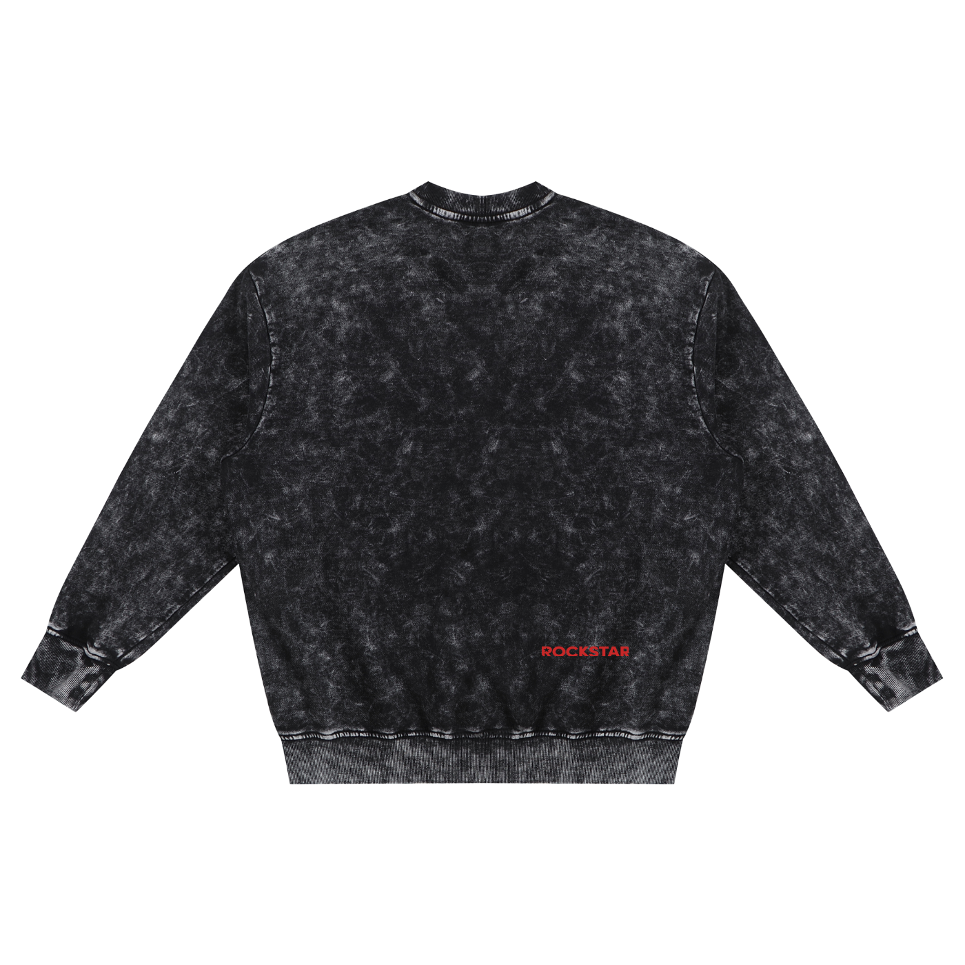 Snow Washed Hand-Frayed Sweatshirt
