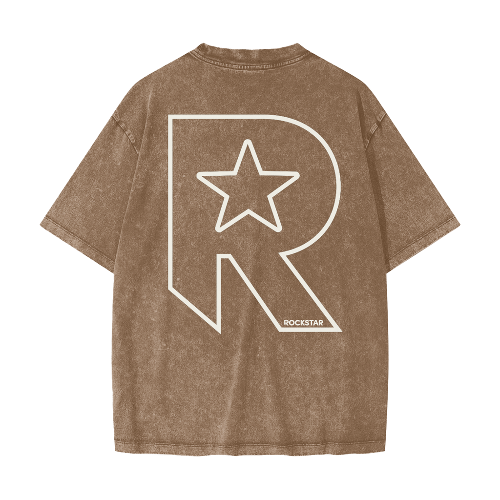 Heavyweight Snow Washed T-Shirt