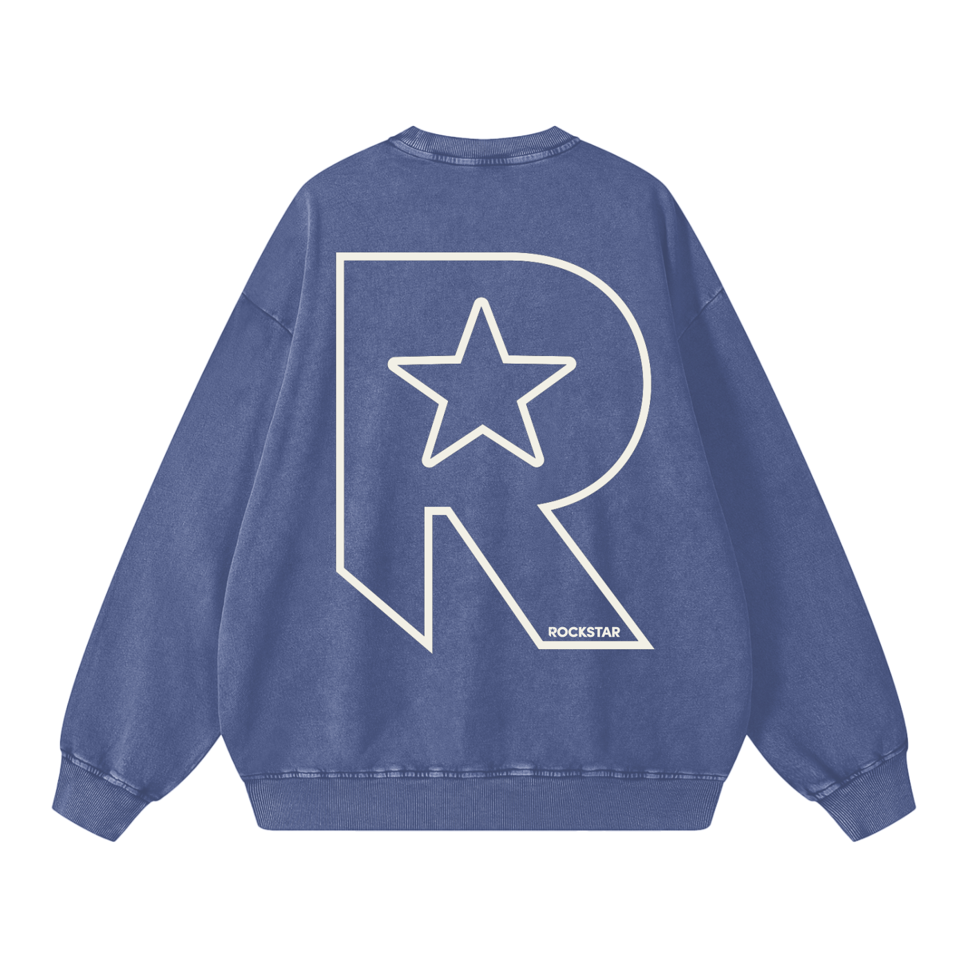 Snow Washed Oversized Sweatshirt