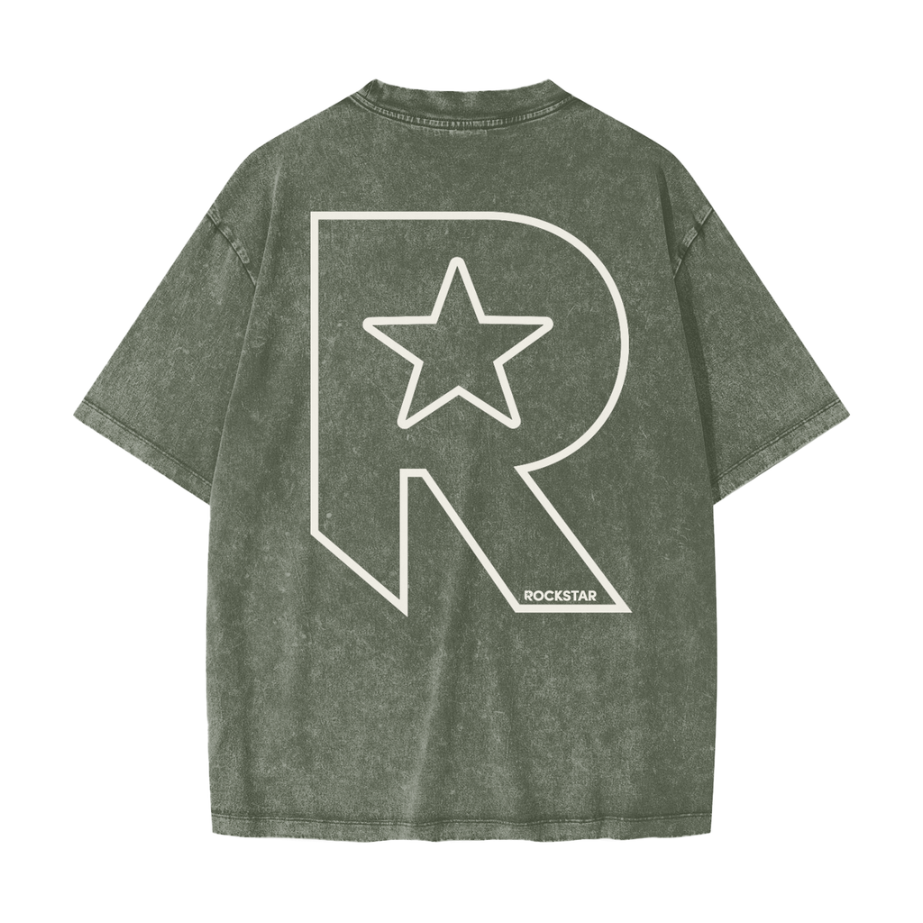 Heavyweight Snow Washed T-Shirt