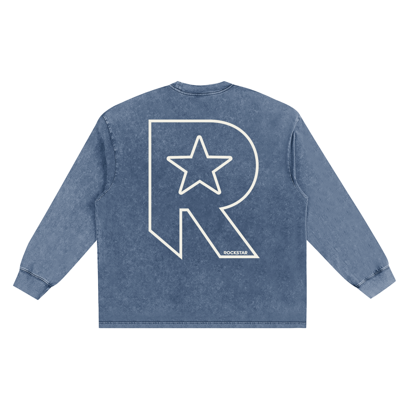 Snow Washed Frayed Edge T-Shirt