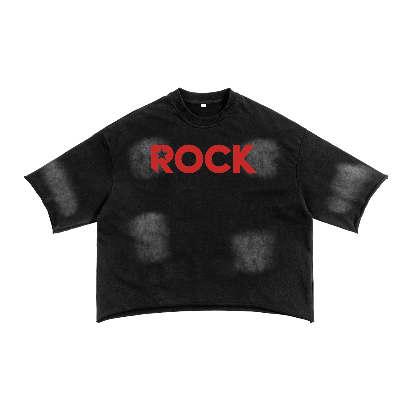 Sunfade French Terry Raw Edge T-Shirt