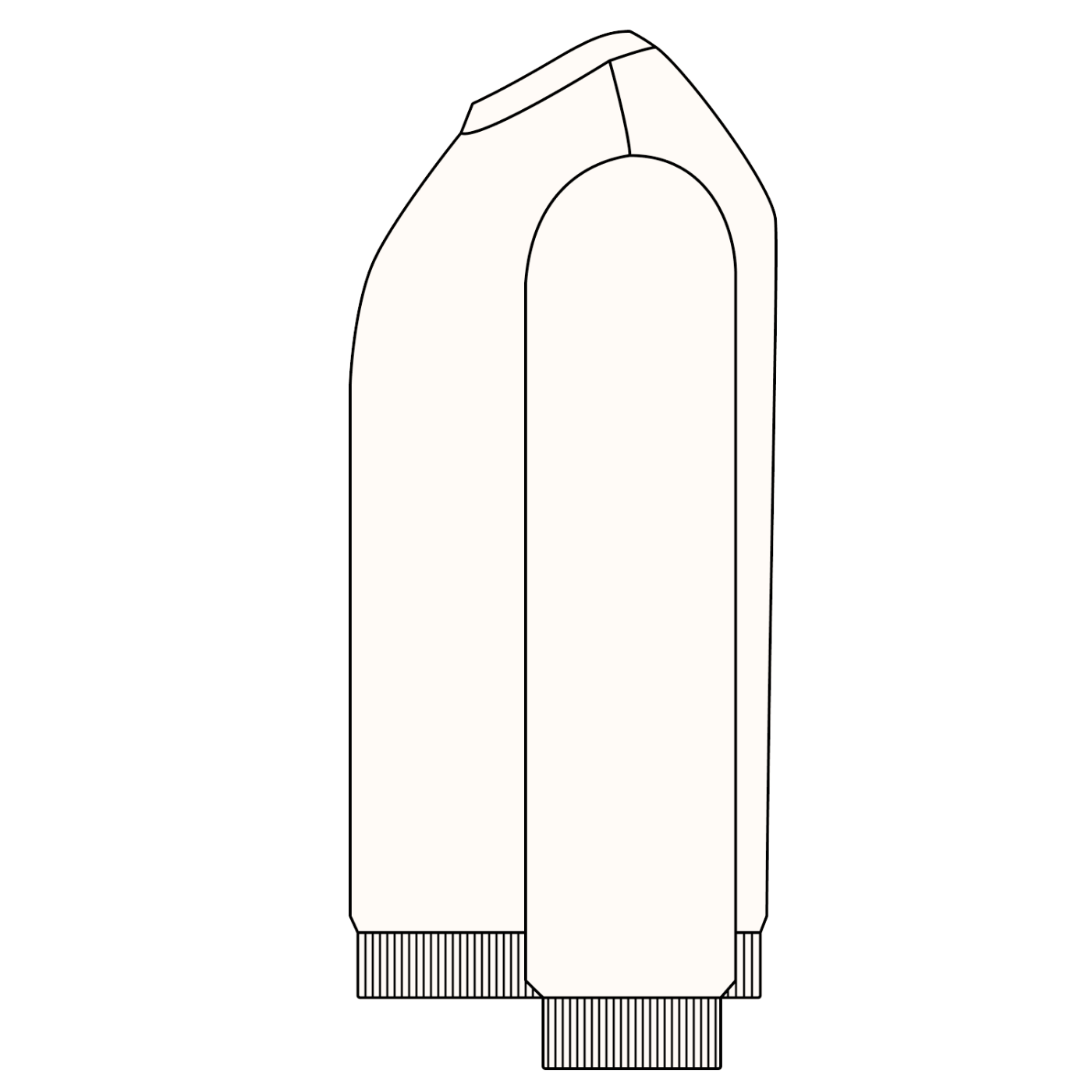 Snow Washed Oversized Sweatshirt