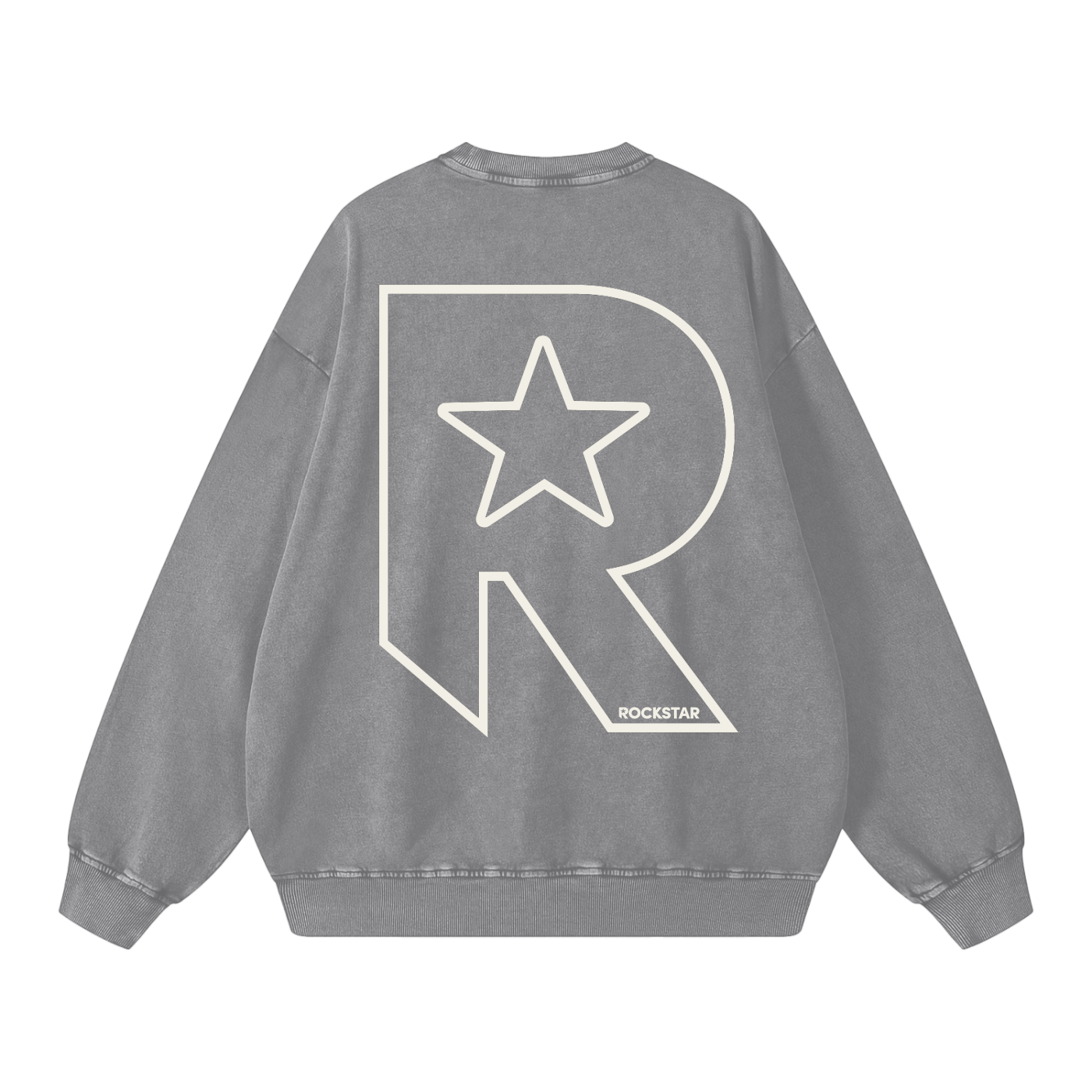 Snow Washed Oversized Sweatshirt