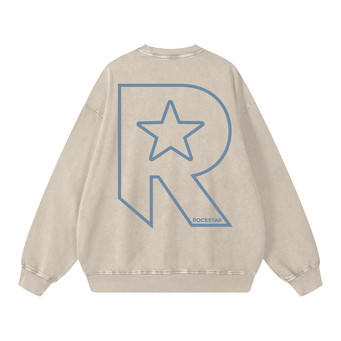 Snow Washed Oversized Sweatshirt