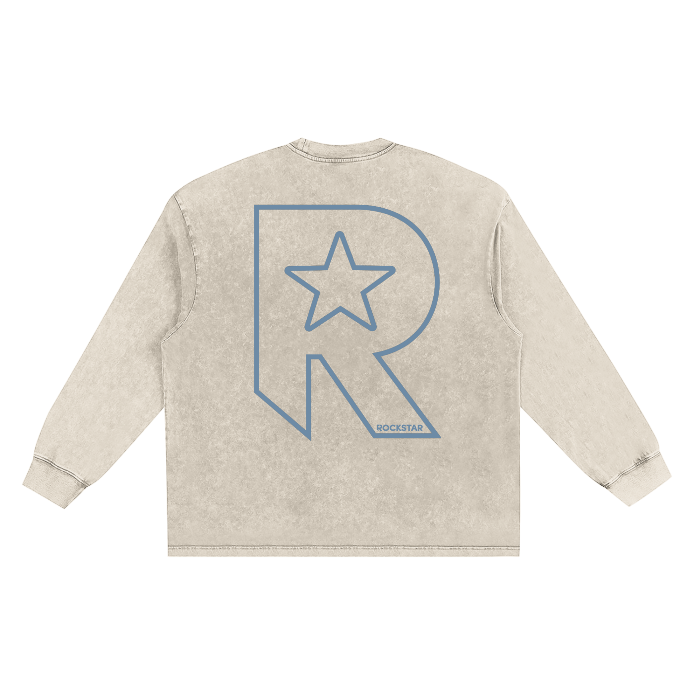 Snow Washed Frayed Edge T-Shirt