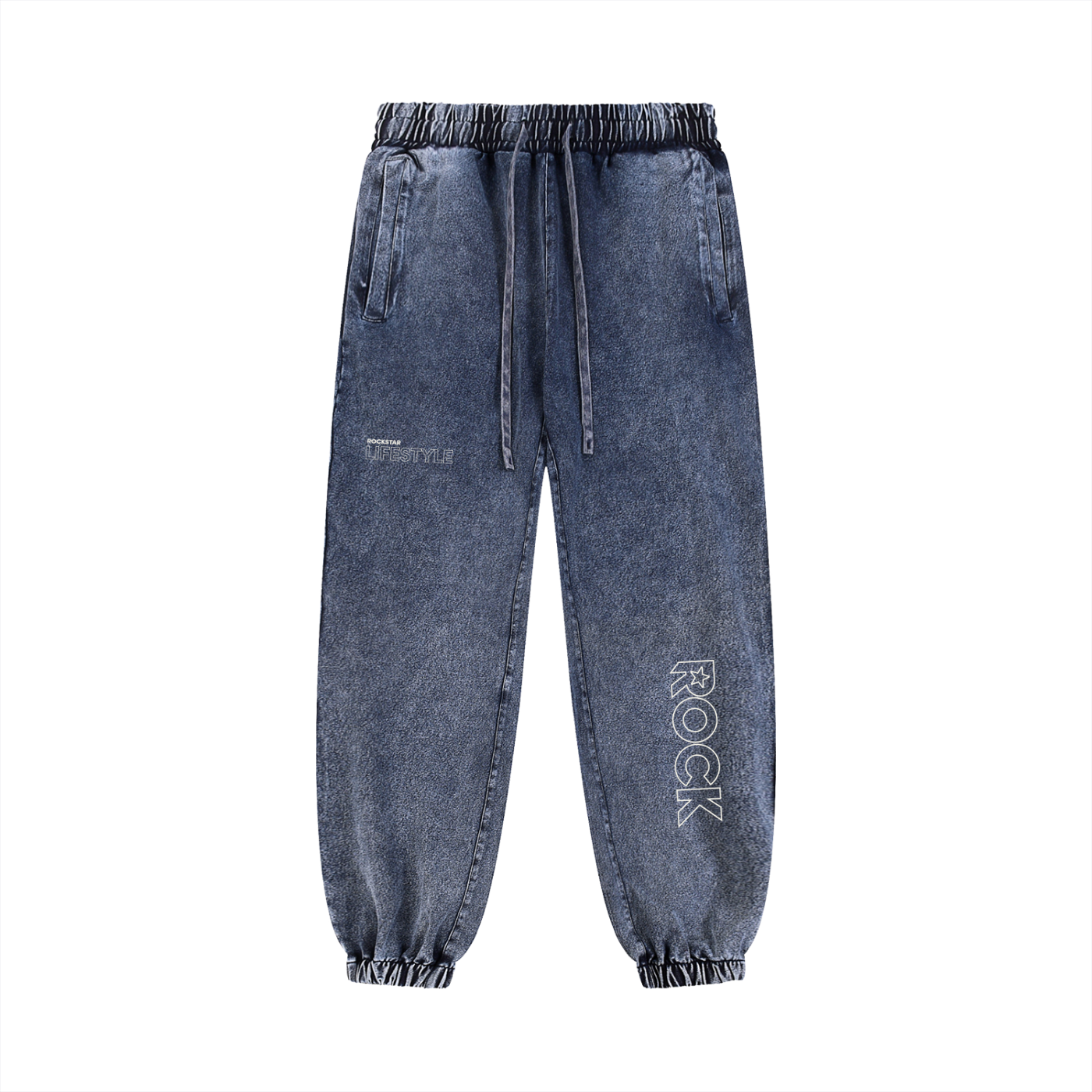 Snow Wash Jogged Sweatpants