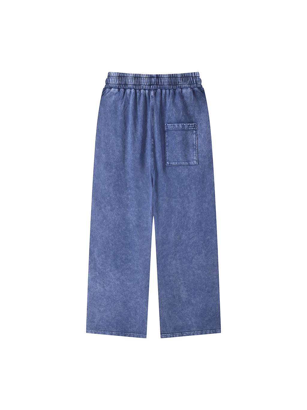 Snow Washed Straight Leg Pants