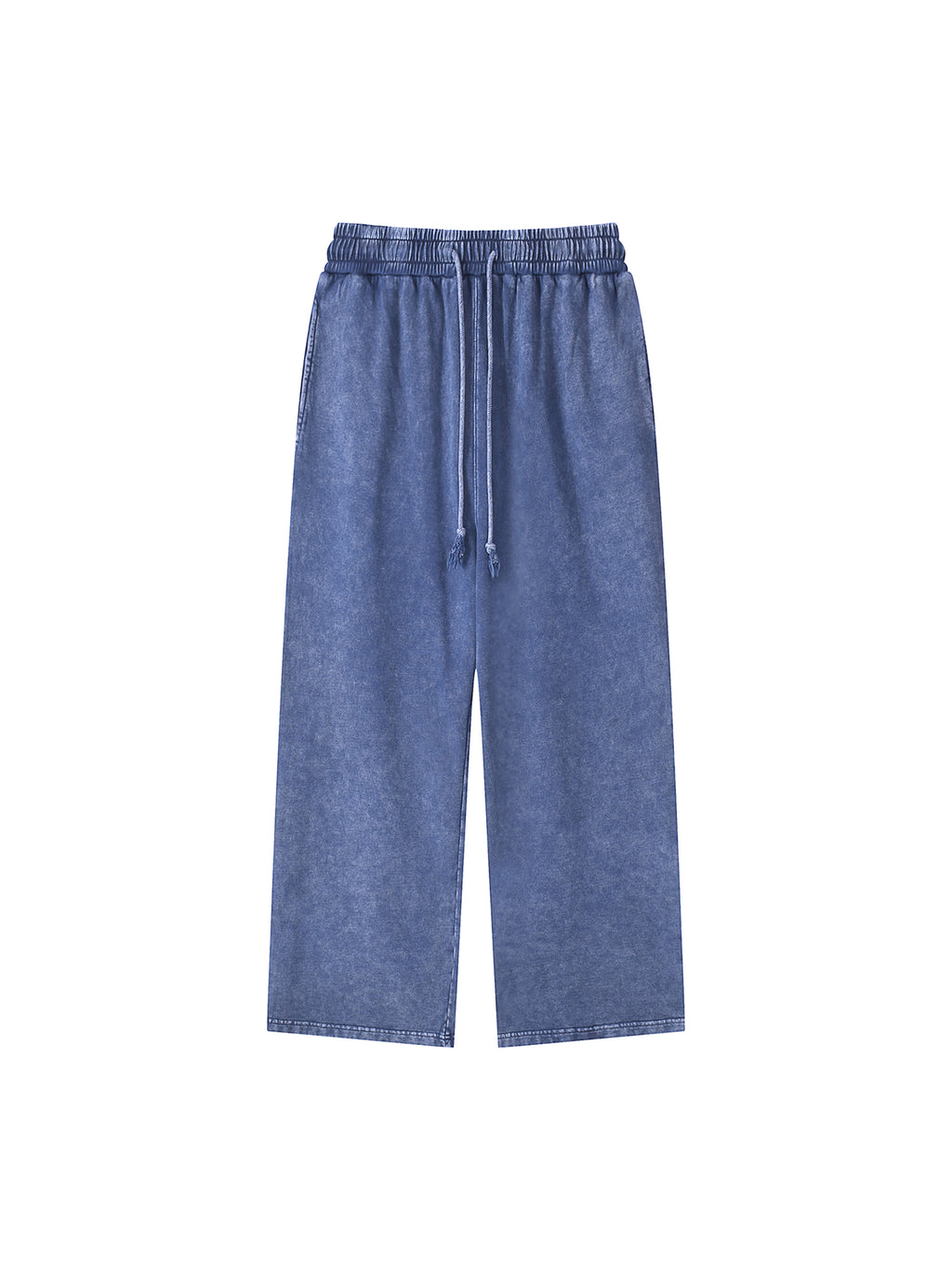 Snow Washed Straight Leg Pants